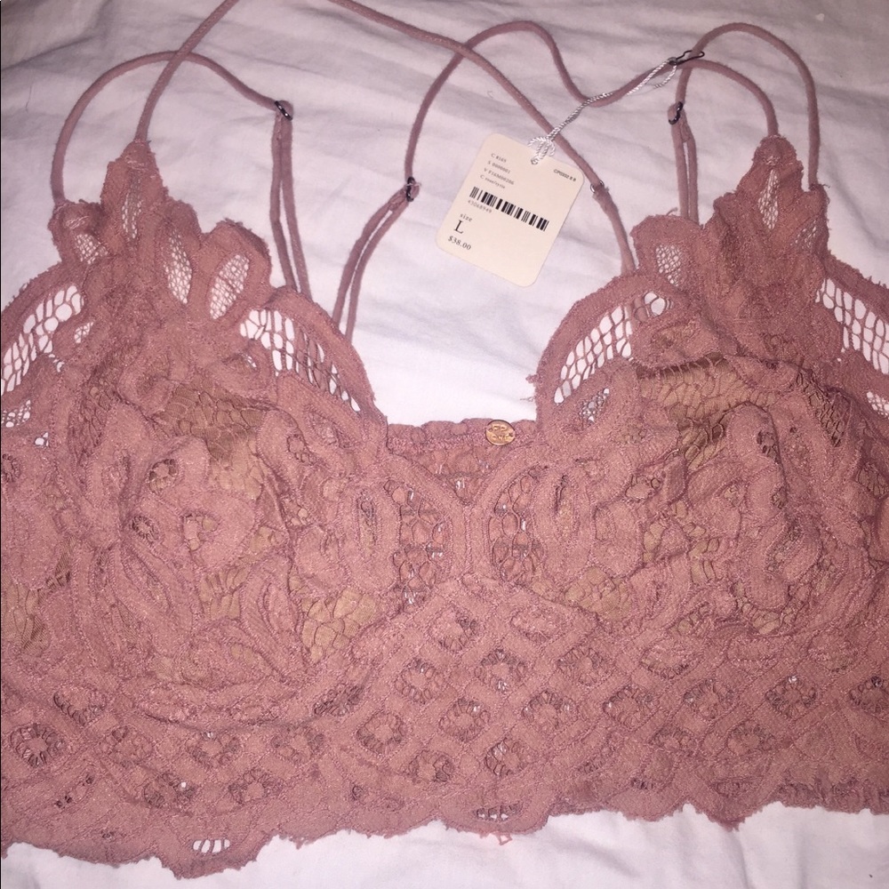 Free People Adella Lace Bralette